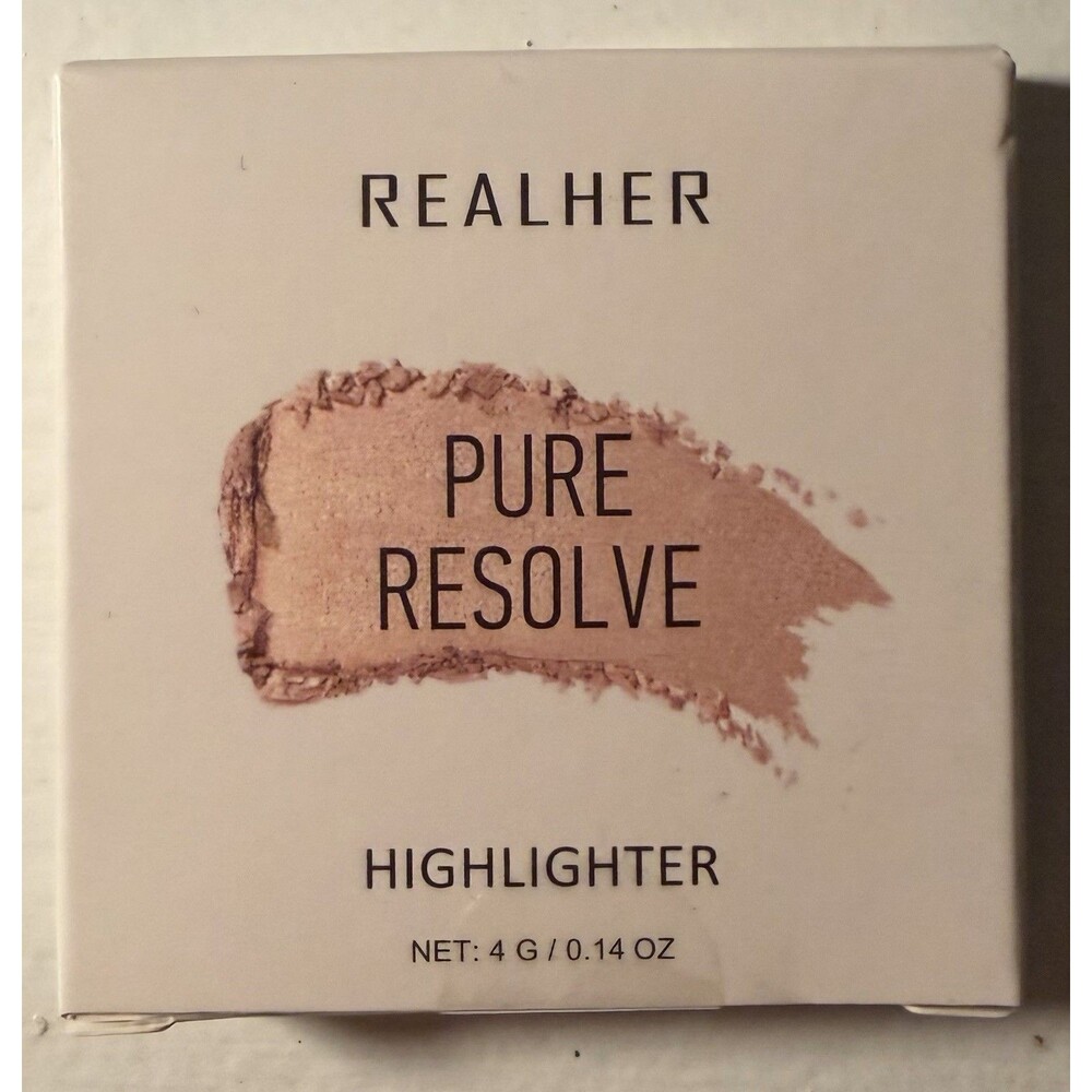 RealHer Pure Resolve Highlighter 4g / 0.14 oz NEW IN BOX Set Of 8